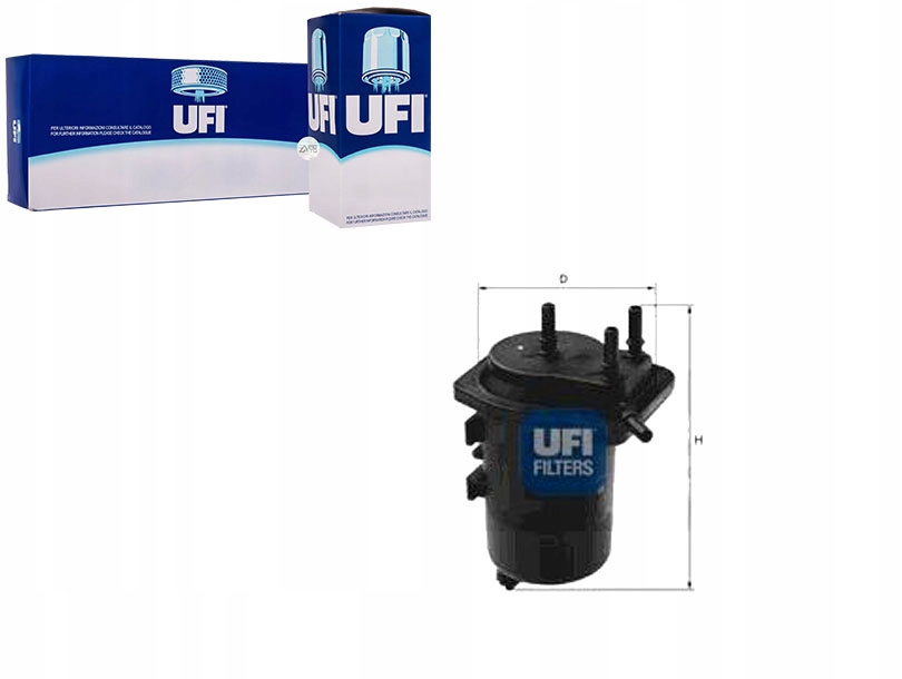 ФІЛЬТР ПАЛИВА UFI 8200186217 8200458420 Ff065 Ff069