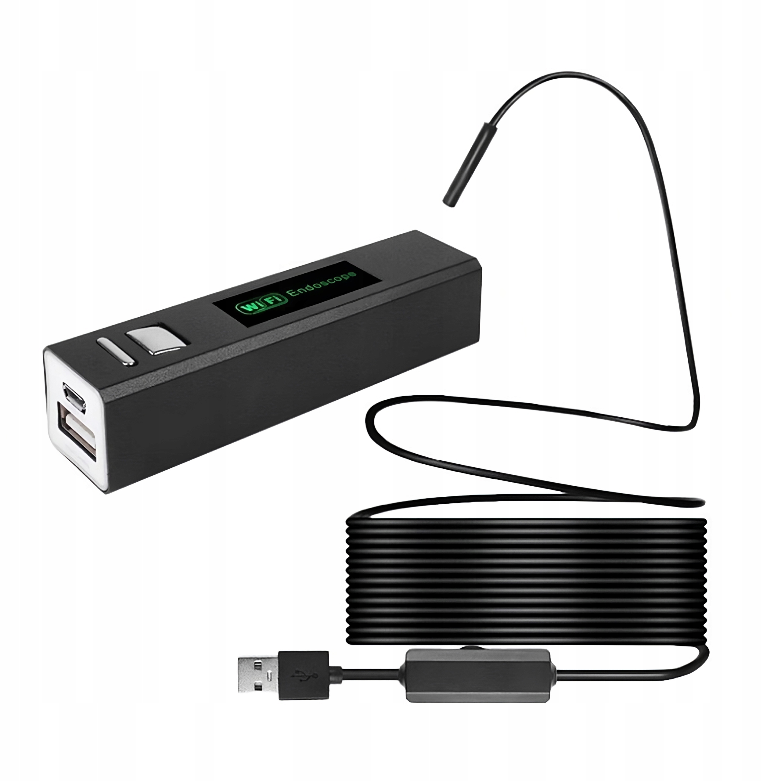 KAMERA ENDOSKOPOWA INSPEKCYJNA WARSZTATOWA TELEFON PC 3W1 ANDROID iOS Wi-Fi Kod producenta kamera endoskop E694