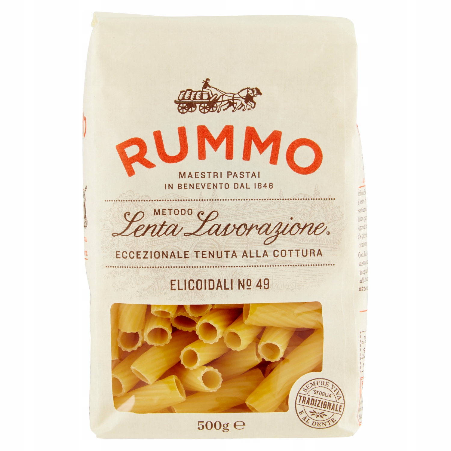 Levně 9X italský těstoviny Rummo Elicoidali N.49 500 Gr