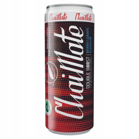 Levně Chaitea ChaiMate sycený nápoj na bázi yerba mate s příchutí borůvek a
