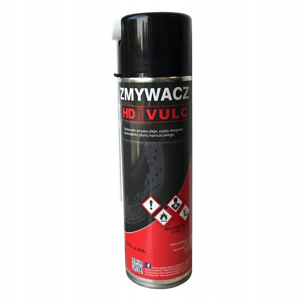 

Zmywacz do hamulców Hd Vulc 500 ml