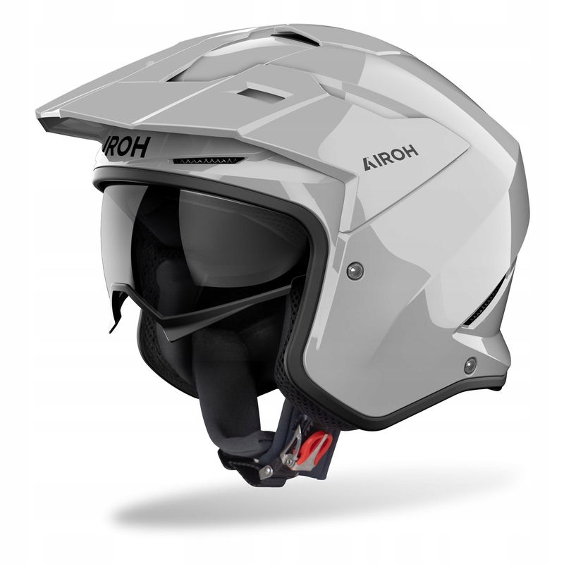 Motocyklová Prilba Airoh Kombakt Color Dark Grey Gloss S