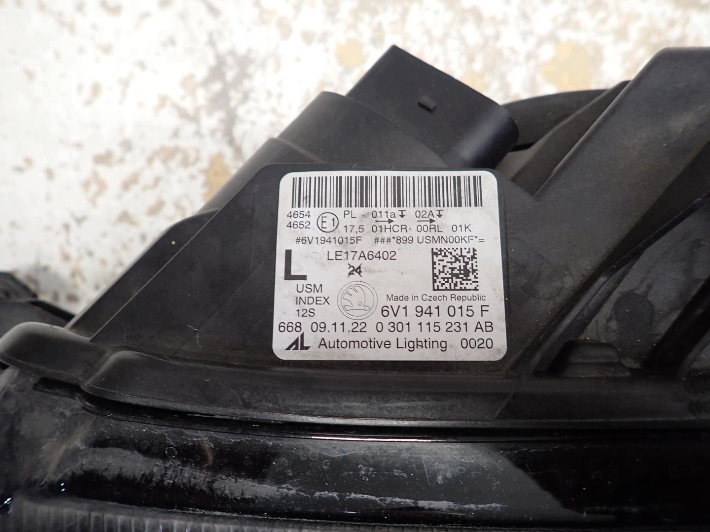 light front front left SKODA FABIA III LIFT 2017- FULL LED 6V1941015F