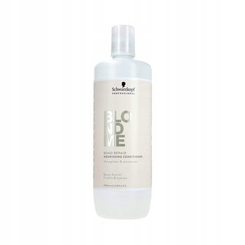 Schwarzkopf BlondMe Bond Repair Nourishing kondicionér pro suché vlasy 1000 ml