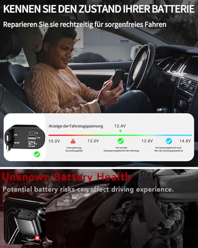AIMTEL 66W USB C Car Charger Fast Charging iPhone Galaxy Pixel — miniatura 6