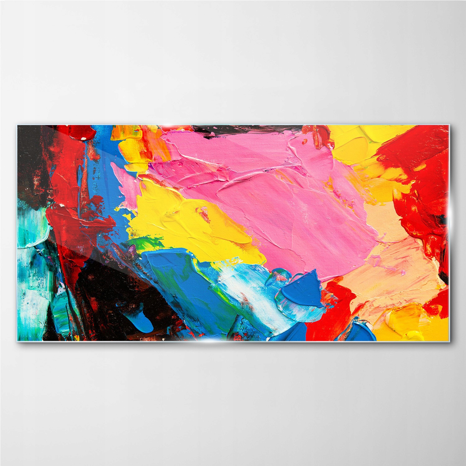 

Foto-obraz szklany na ścianę Magia kolorów 100x50