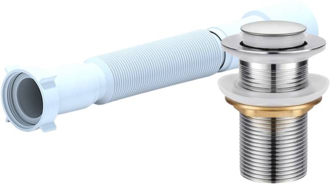 

Syfon rozciągany do umywalki korek bez przelewu