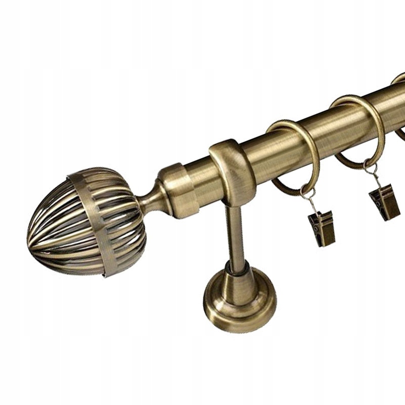 

Ozdobny karnisz Pojedynczy 190 cm 25 mm do domu