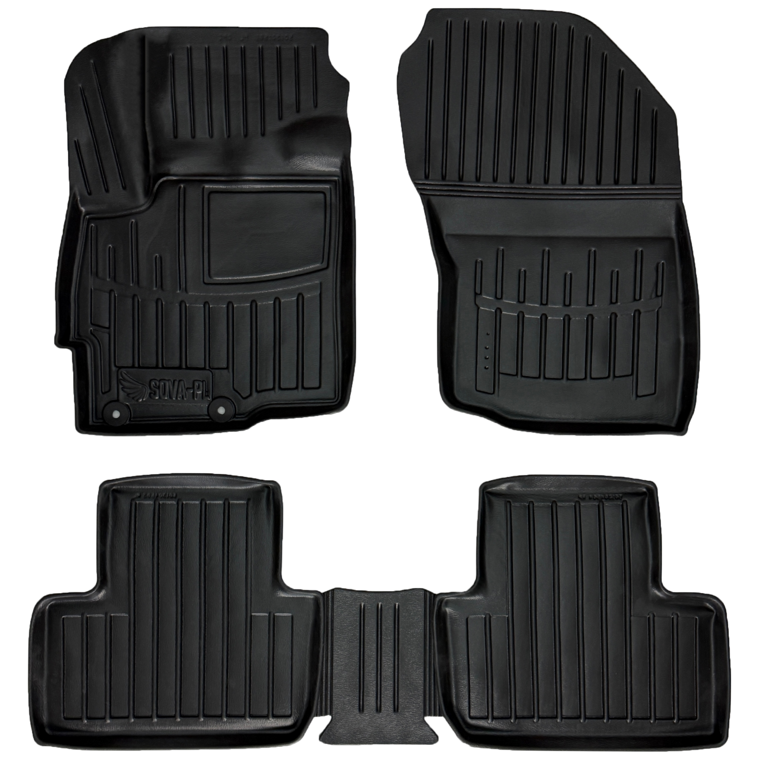 Dywaniki gumowe(TPE) Mitsubishi Asx 1 (2010-2022)