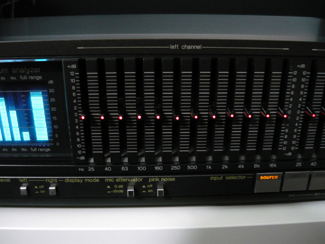 SH-8055 Technics Korektor graficzny Graphic Equalizer a2 Model SH-8055