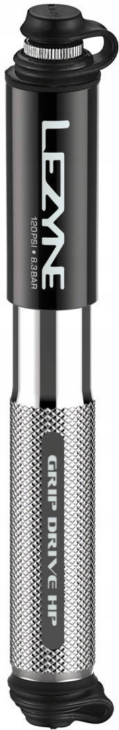 Lezyne Grip Drive Hp M Abs Flex 120psi stříbrný