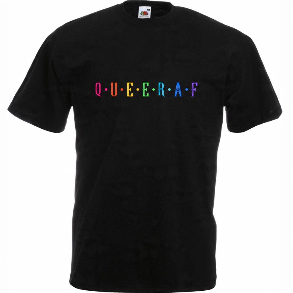 

Koszulka queer af lgbt marsz równości XXL czarna