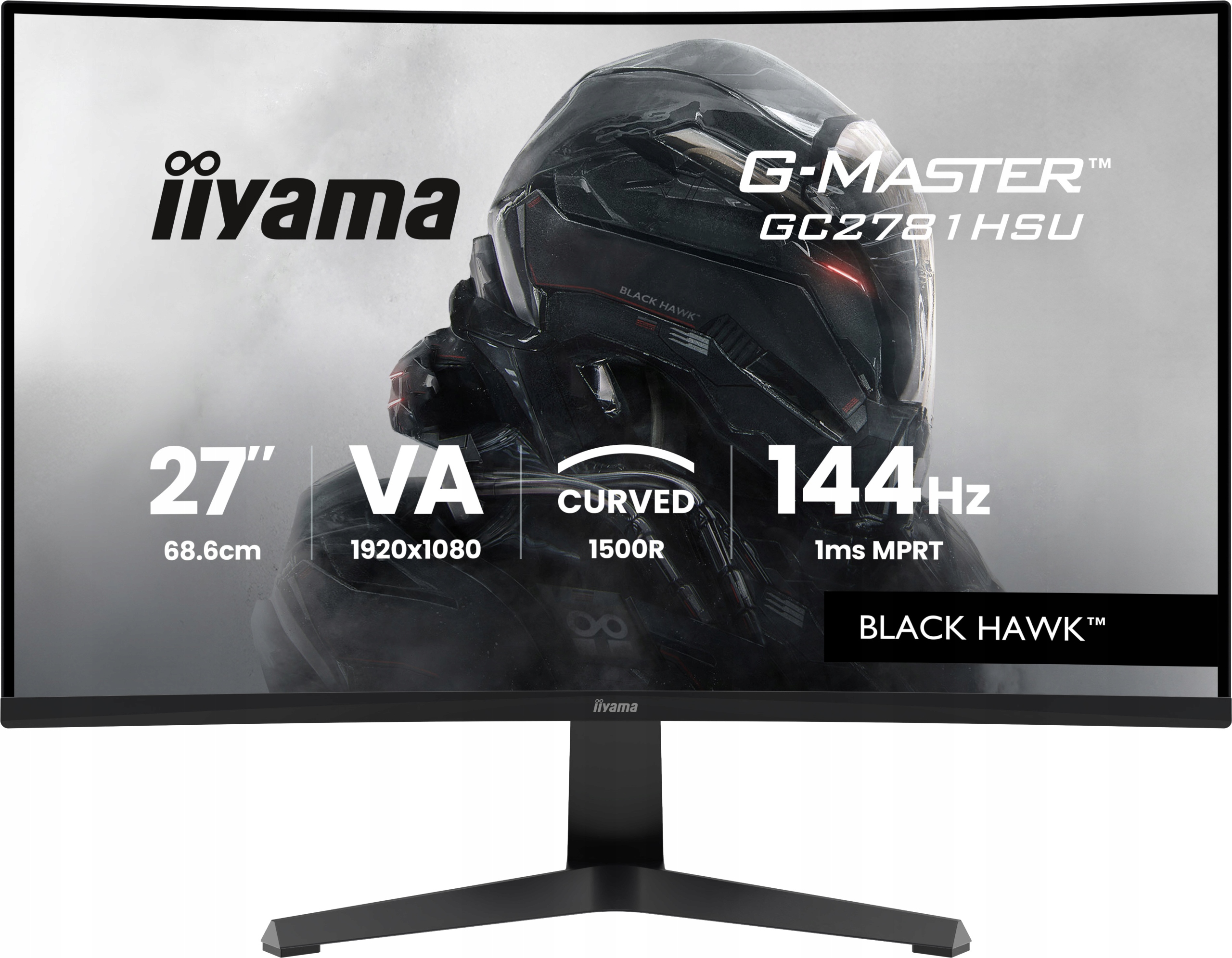 Iiyama G-Master GC2781HSU-B1 Led monitor 27" 1920 x 1080 px Va