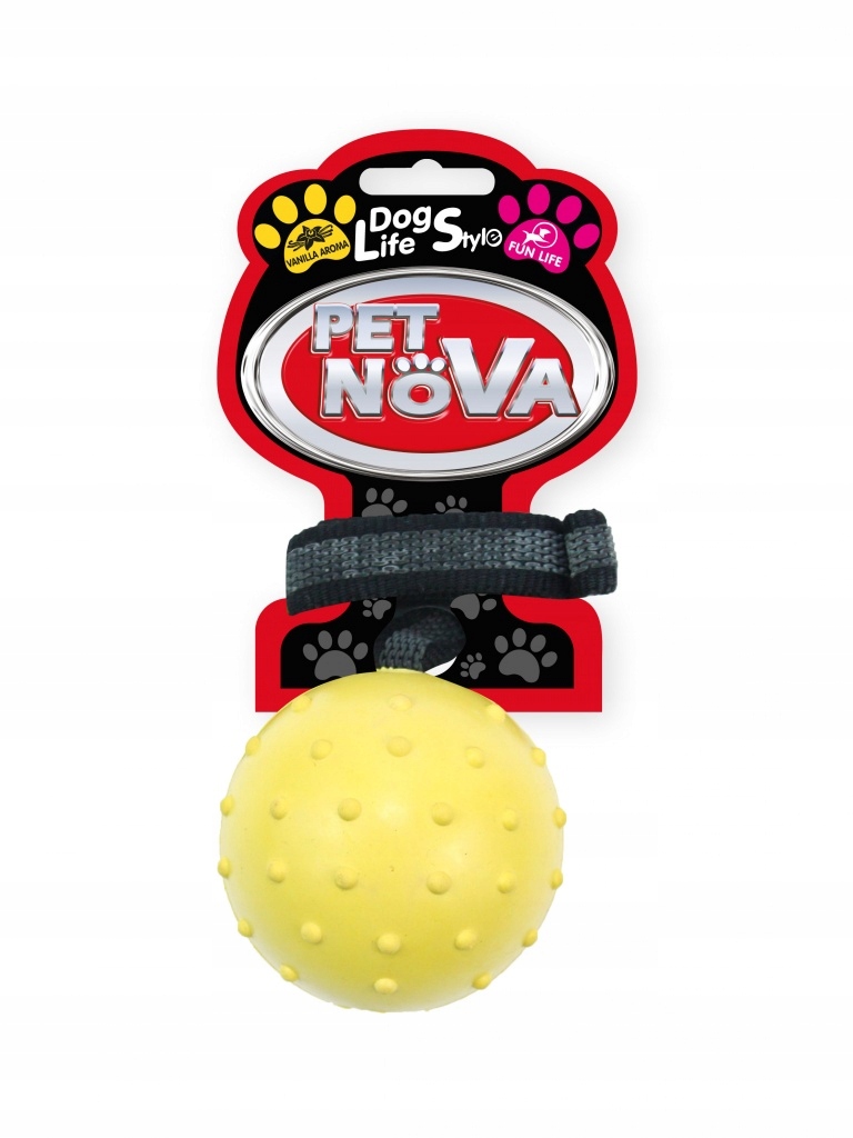 

Pet Nova Zabawka dla Psa Piłka Aport 6cm Żółta