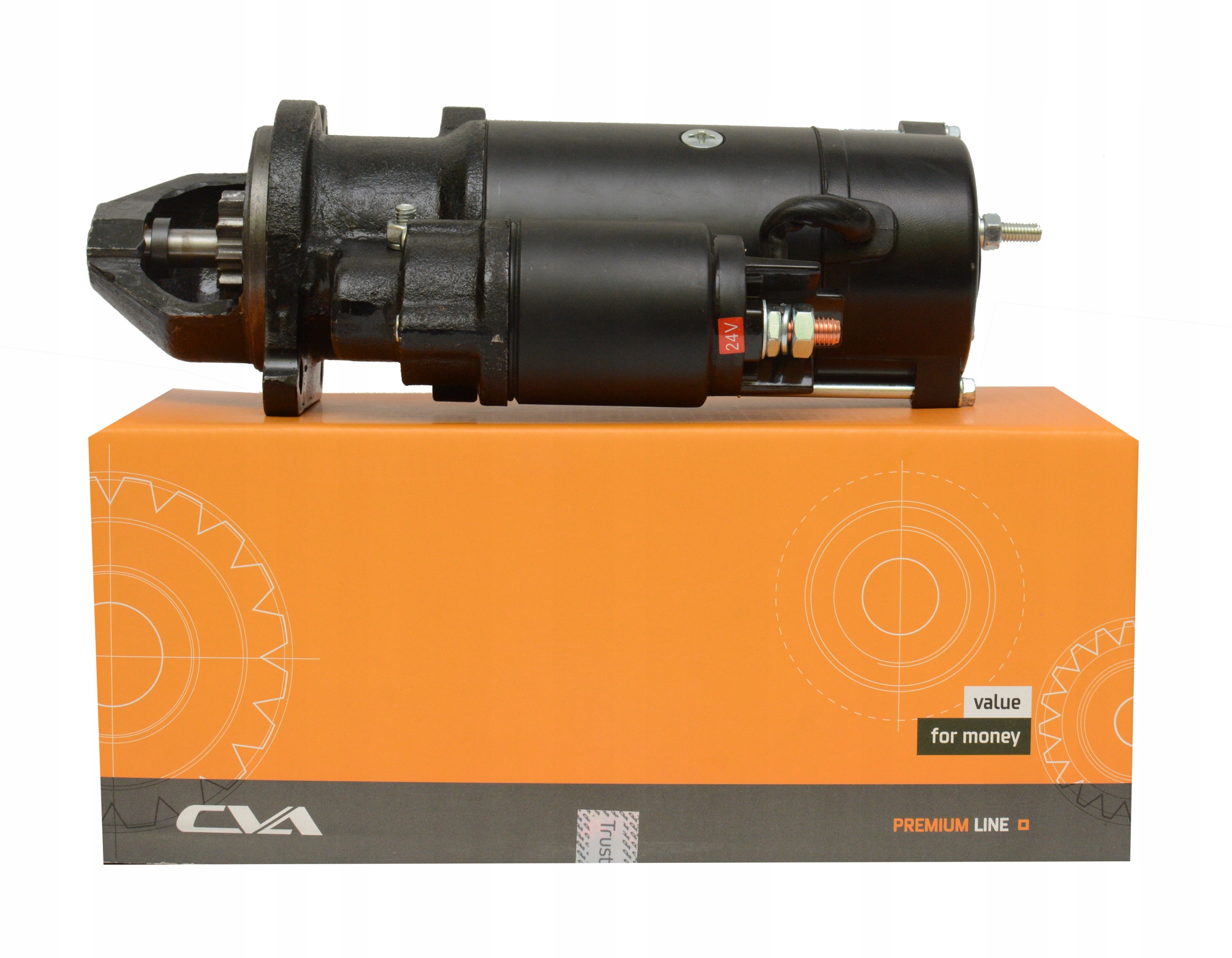 ROZRUSZNIK 24V CVA Z WYKRESEM JCB DIESELMAX
