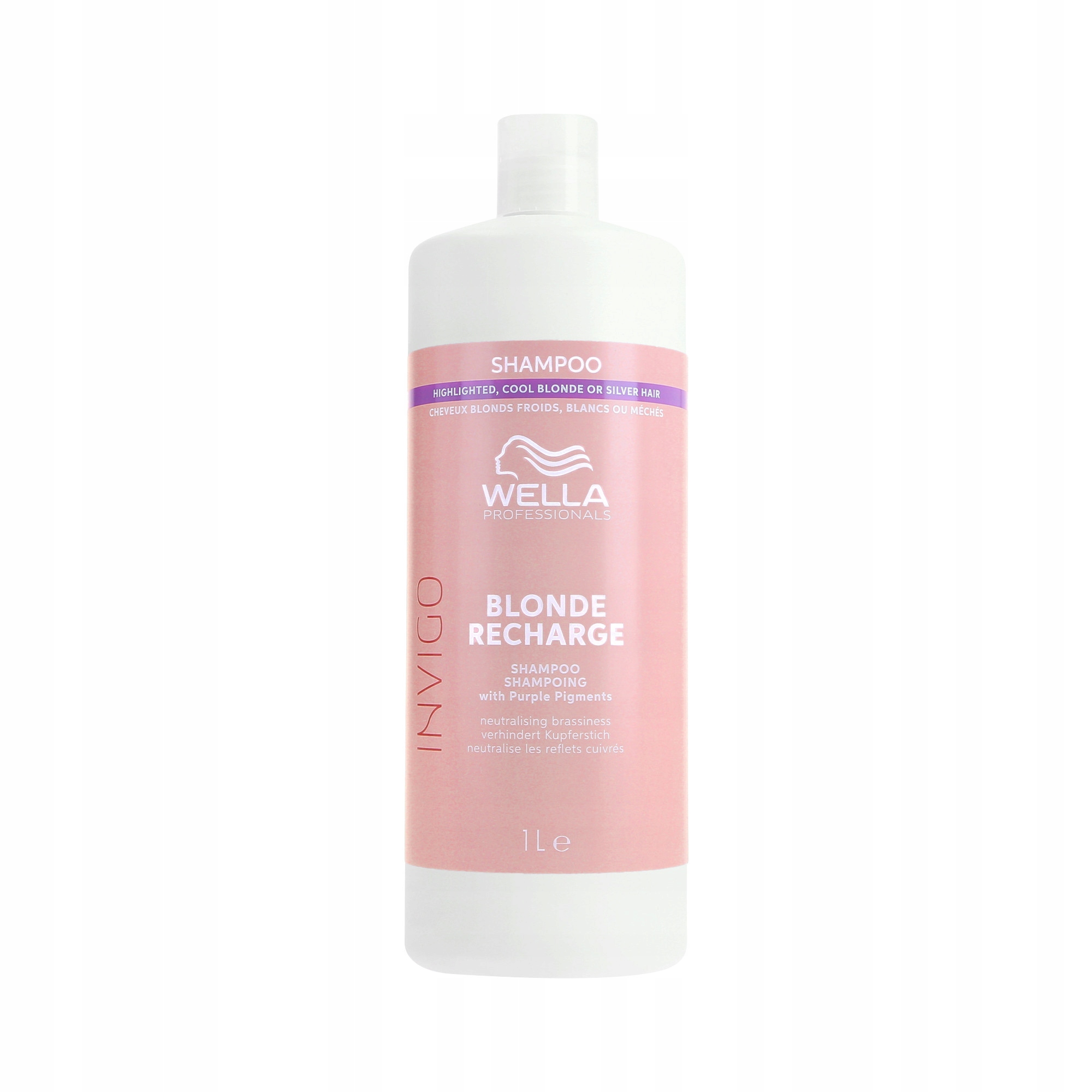Wella Invigo Blonde Recharge Šampon pro blond vlasy 1000 ml