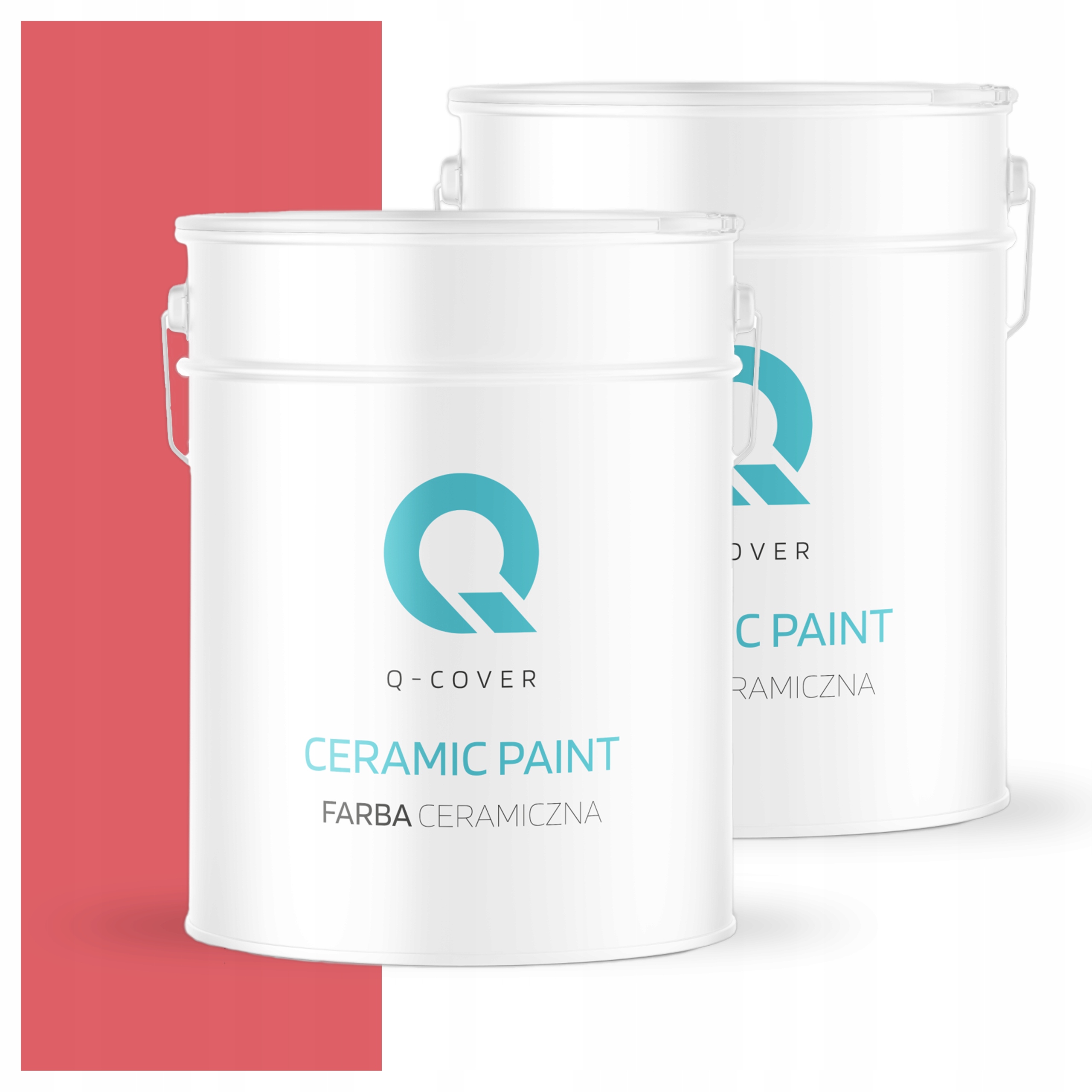 Keramická umývateľná farba do interiéru 10L Hlboká matná farba Červená H3525