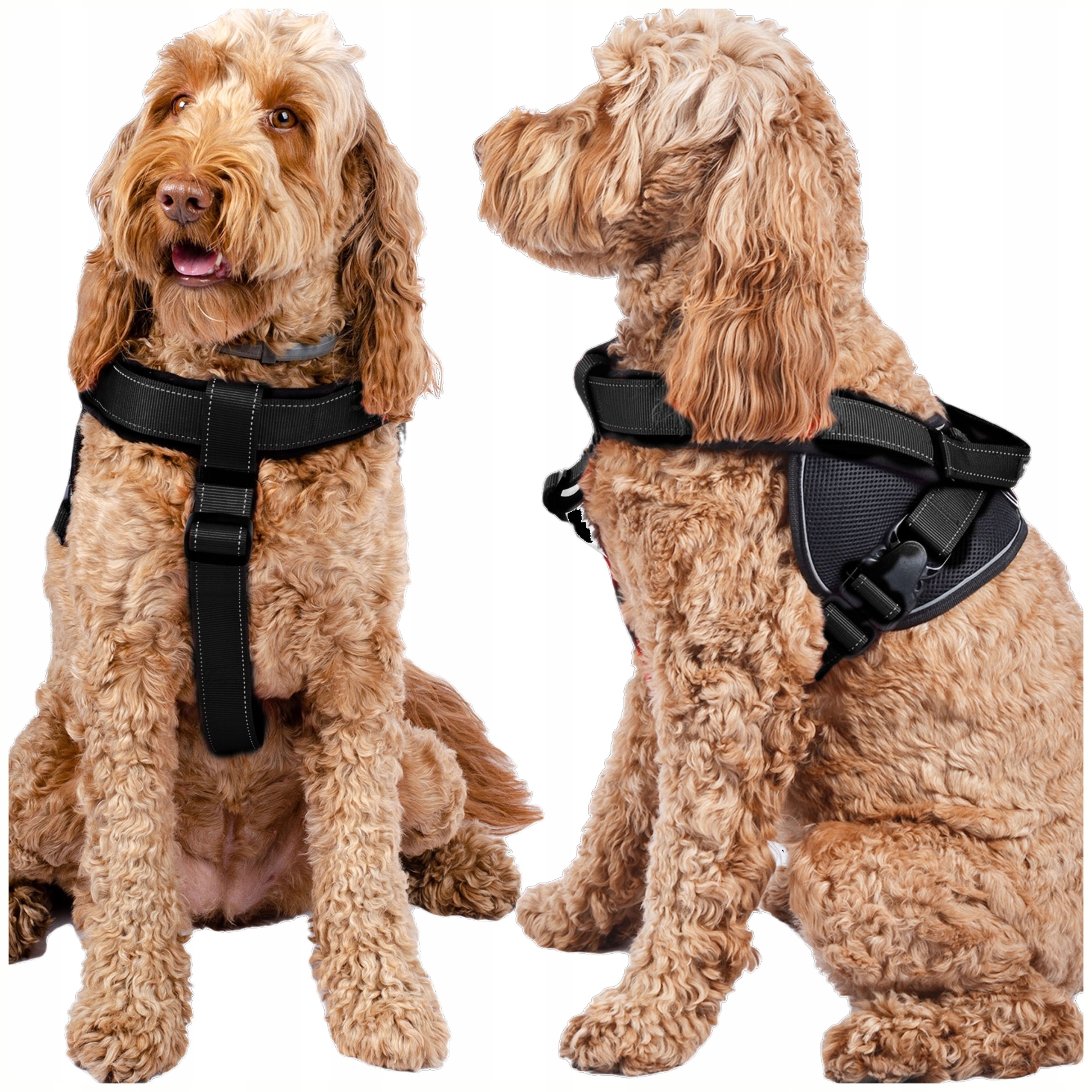 Levně Postroje Pro Psa Komfortní beztlakové Velikost M Pohodlné Protitlakové Safety