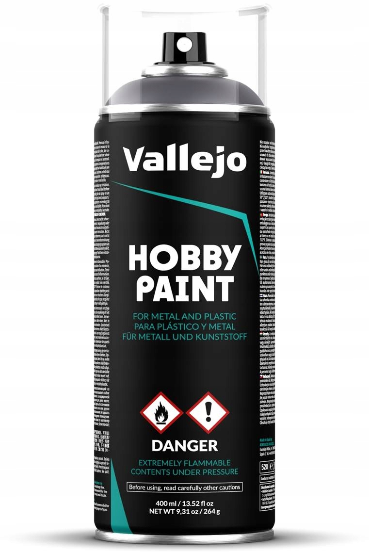 Vallejo 28031 Спрей 400 мл Fantasy Color Gunmetal