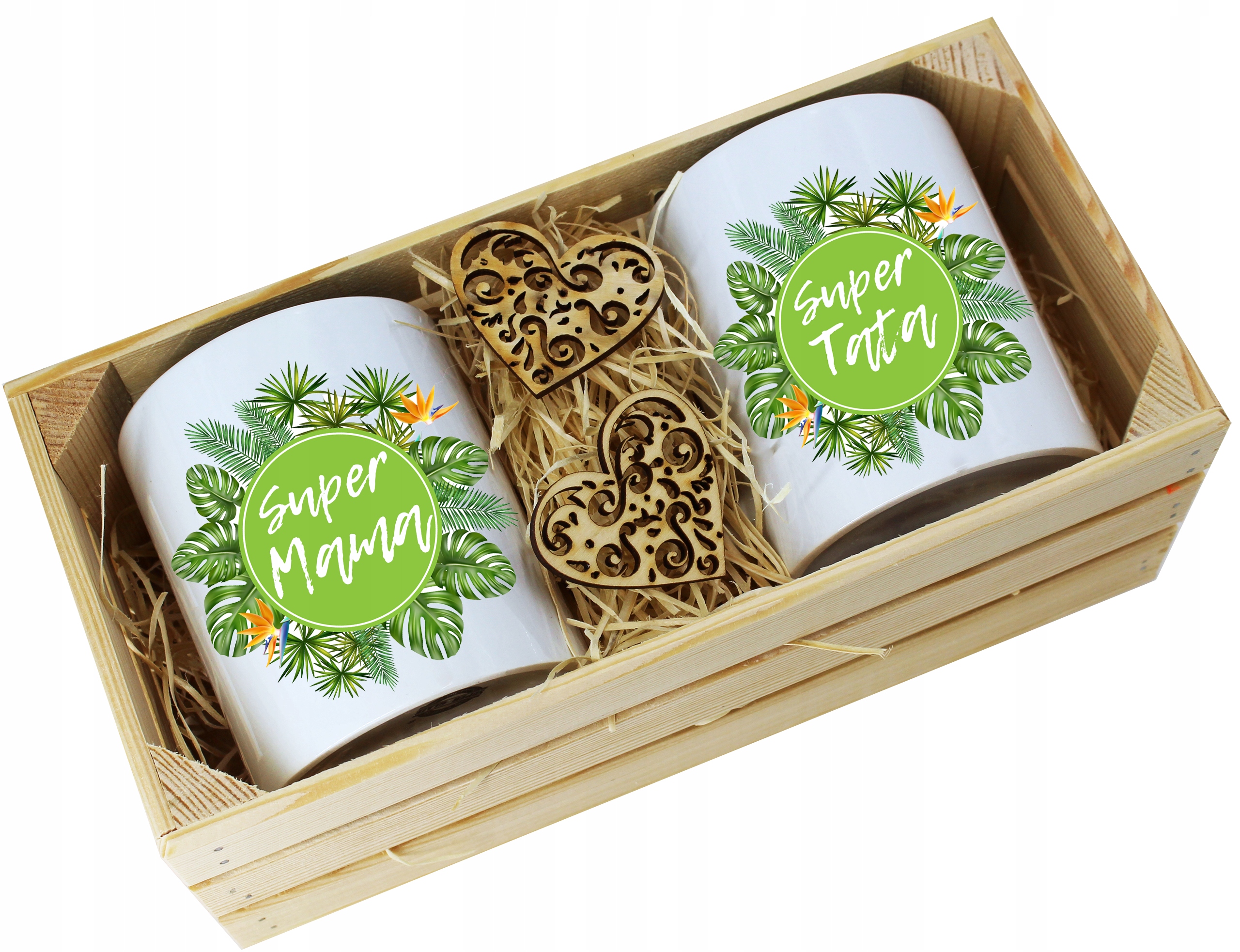 

Dla Mamy I Taty Kubki W Ozdobnej Skrzynce