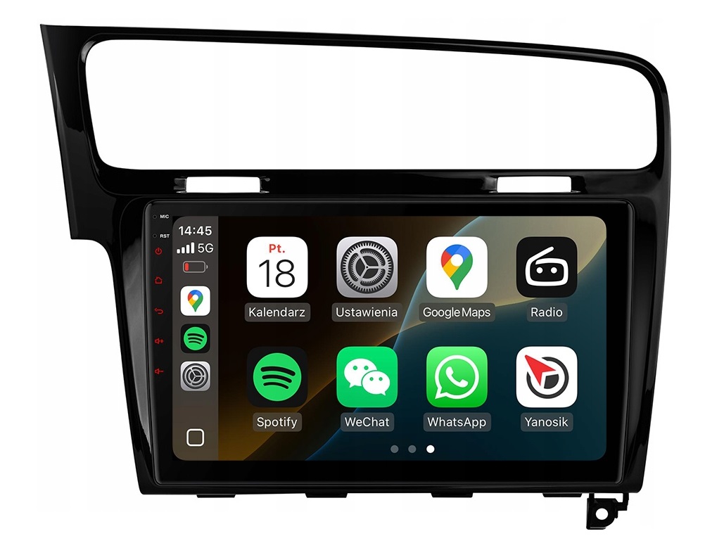 Gps Navigace Vw Golf VII 7 Android Carplay 10" 2GB Ram 32GB