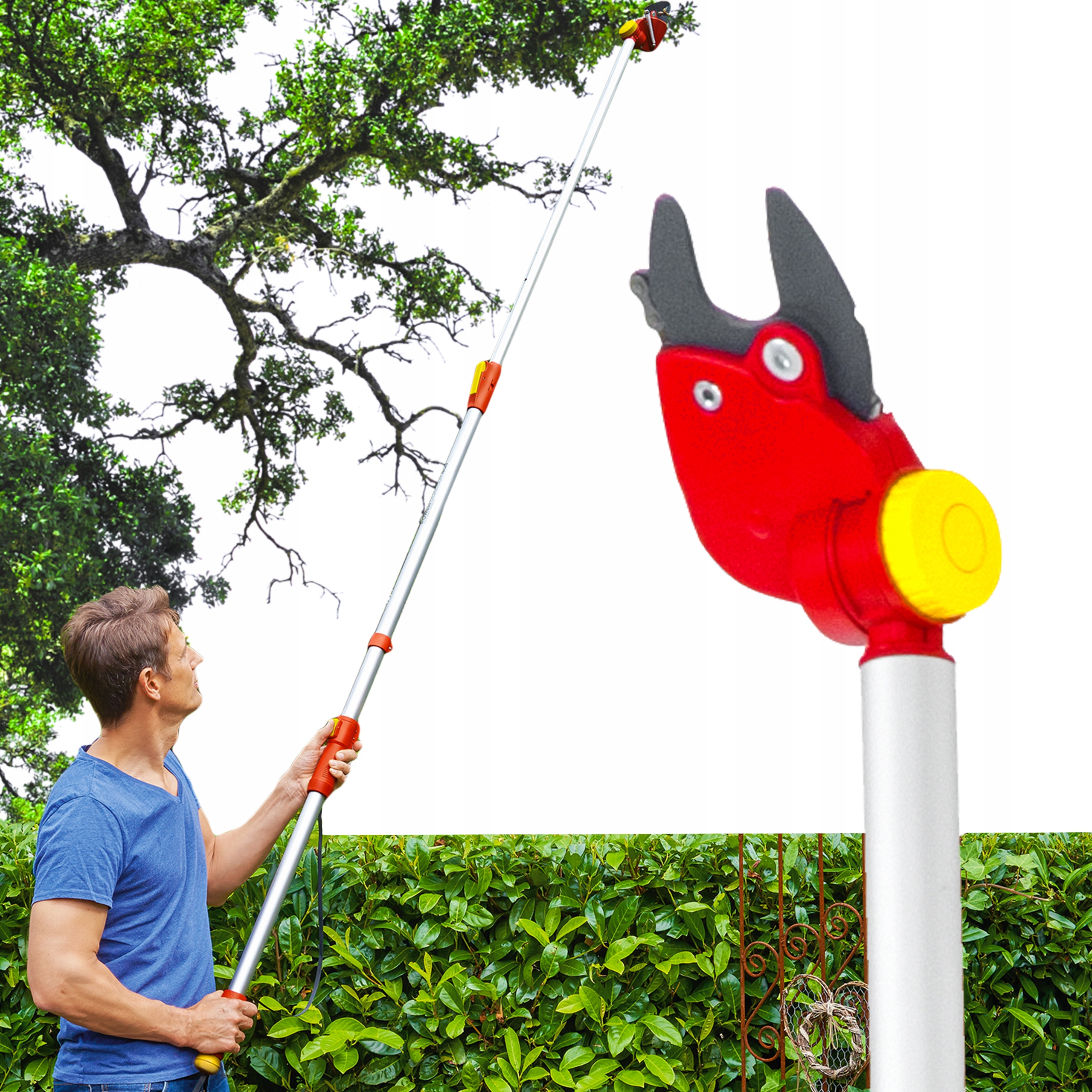 

Sekator Teleskopowy Gałęzi Wysięgniku Wolf-Garten