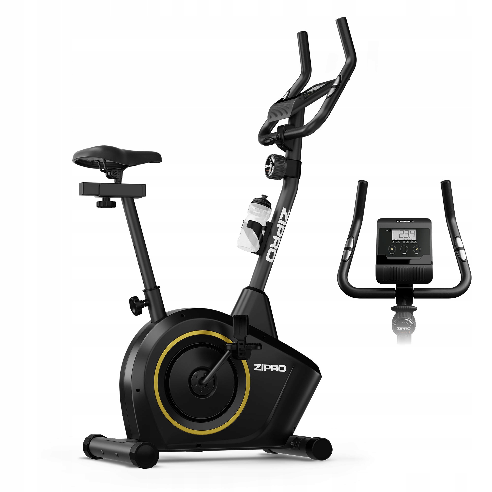 Rower Stacjonarny Rowerek Treningowy Magnetyczny do ćwiczeń Zipro Bidon