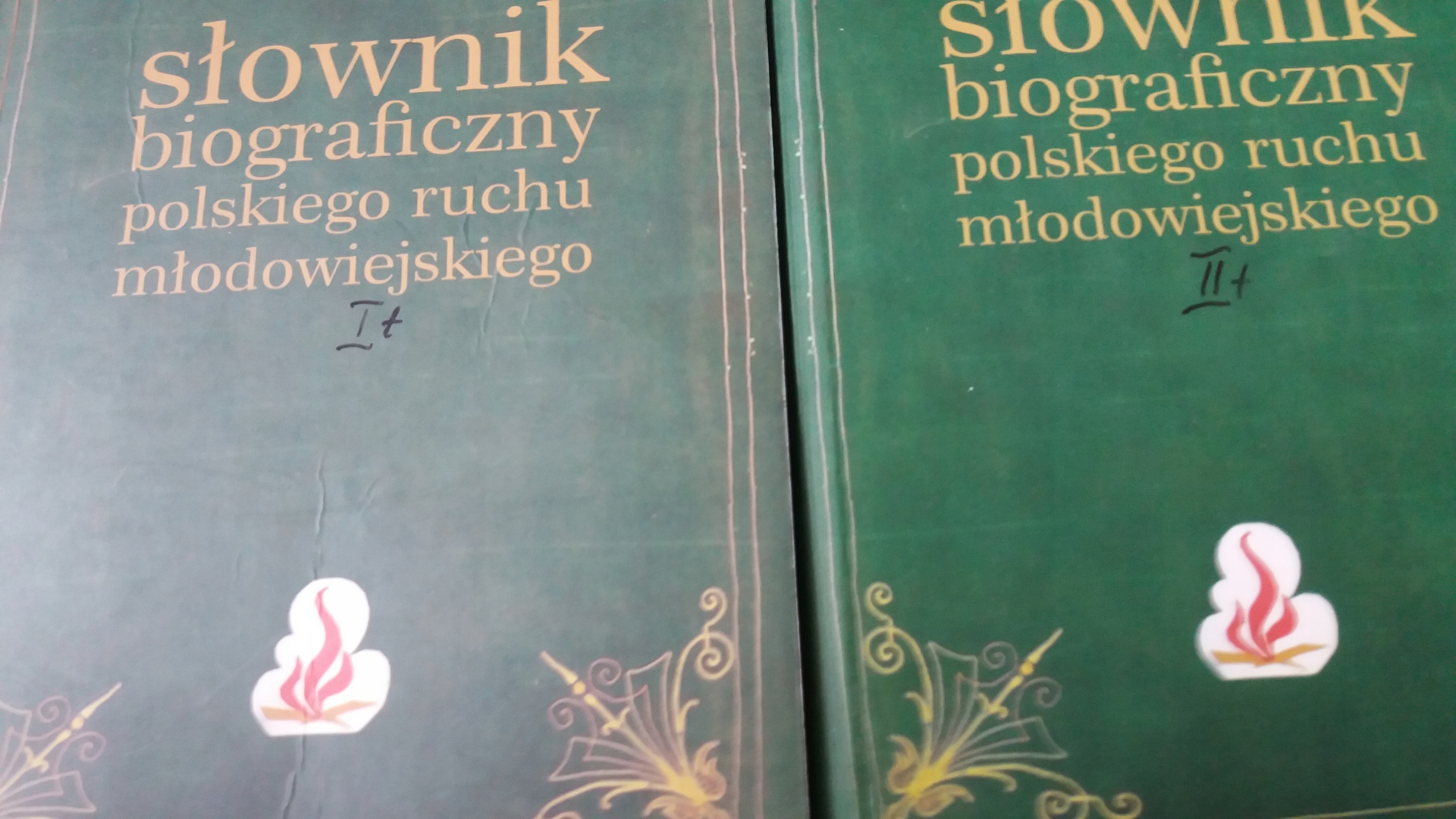 SŁOWNIK BIOGRAFICZNY POLSKIEGO RUCHU MŁODOWIEJSKIEGO TOM I i II