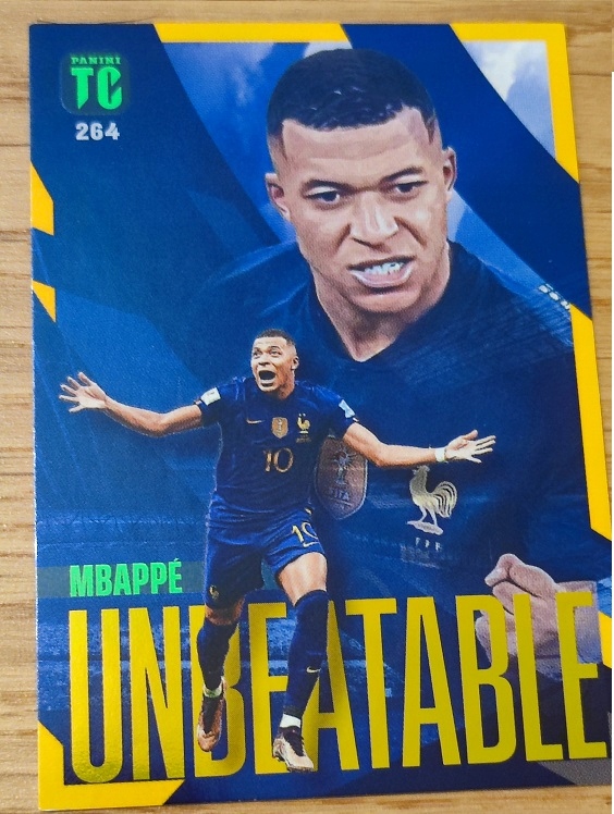 Karty Top Class 2023 Unbeatable Mbappe 264 Gold