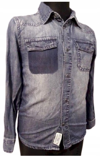 III KOSZULA DZIECIĘCA CUBUS 116 JEANS KLASK