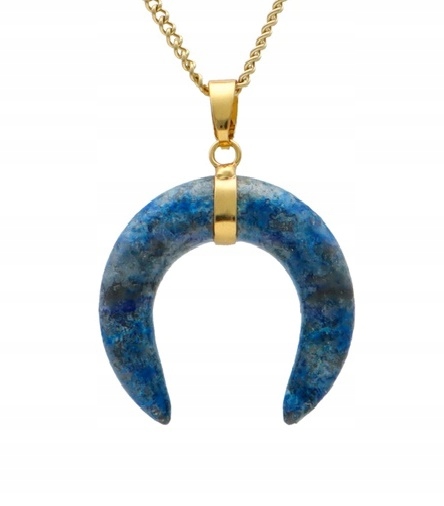 Lapis Lazuli Lazurit Přírodní Náhrdelník Celebrity Lalima Luna