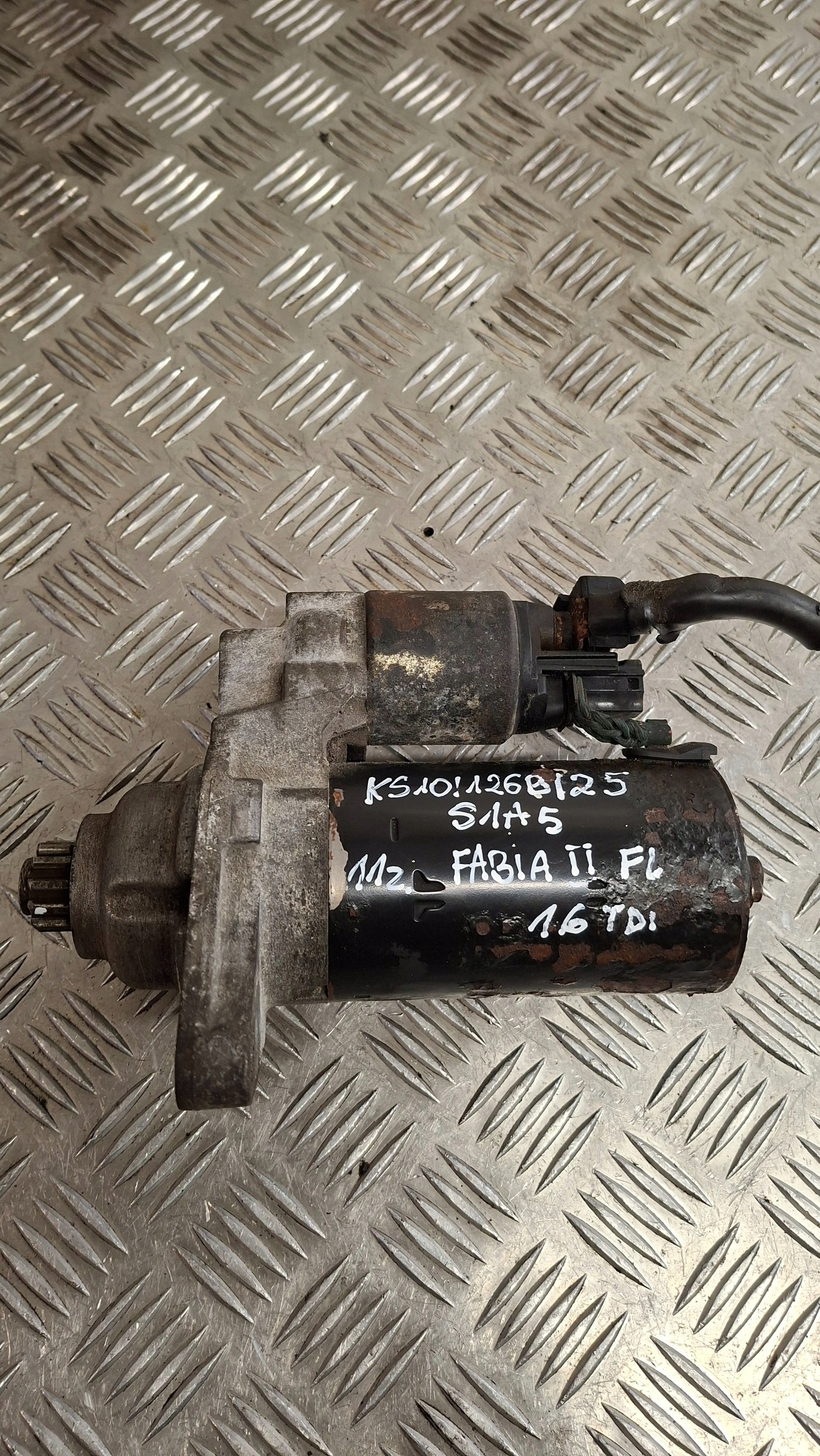 starter 11z SKODA FABIA II FL 1.6TDI