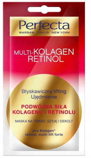 

Perfecta Multi-Kolagen Retinol Maska na twarz,szyj