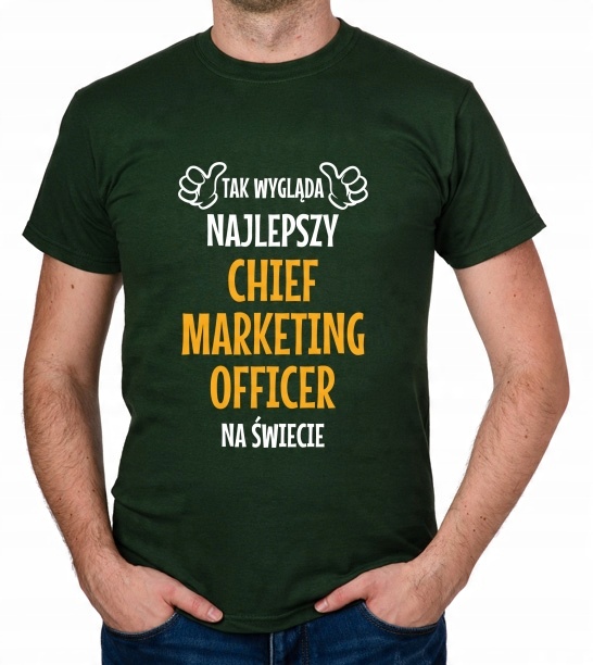 

koszulka Najlepszy Chief Marketing Officer prezent