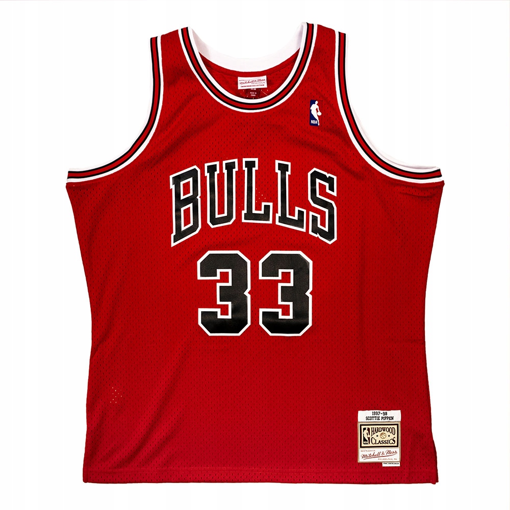 Koszulka Mitchell & Ness CHICAGO BULLS -SCOTTIE PIPPEN #35 - RED - XL