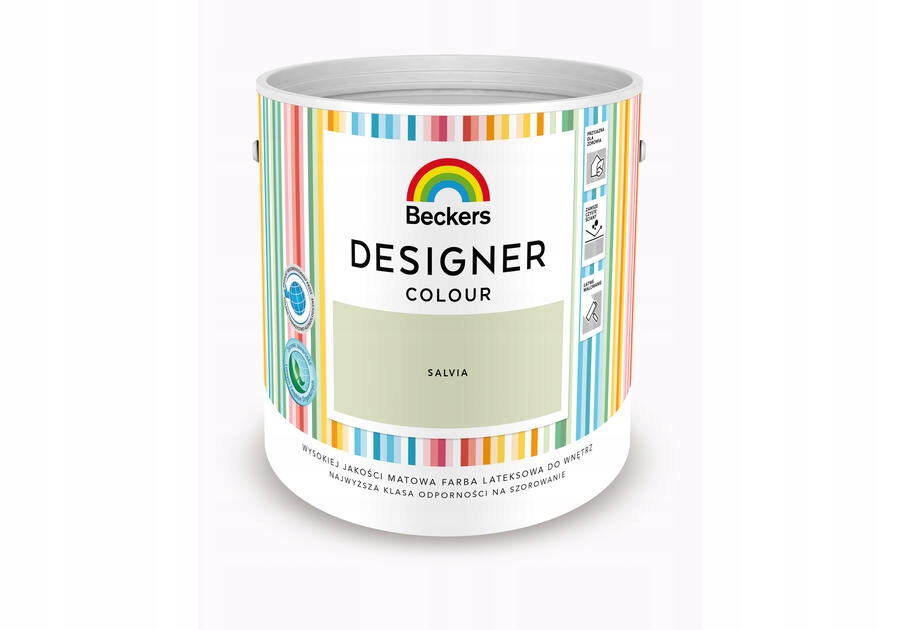 Barva Designer Colour Salvia 2,5 L Beckers