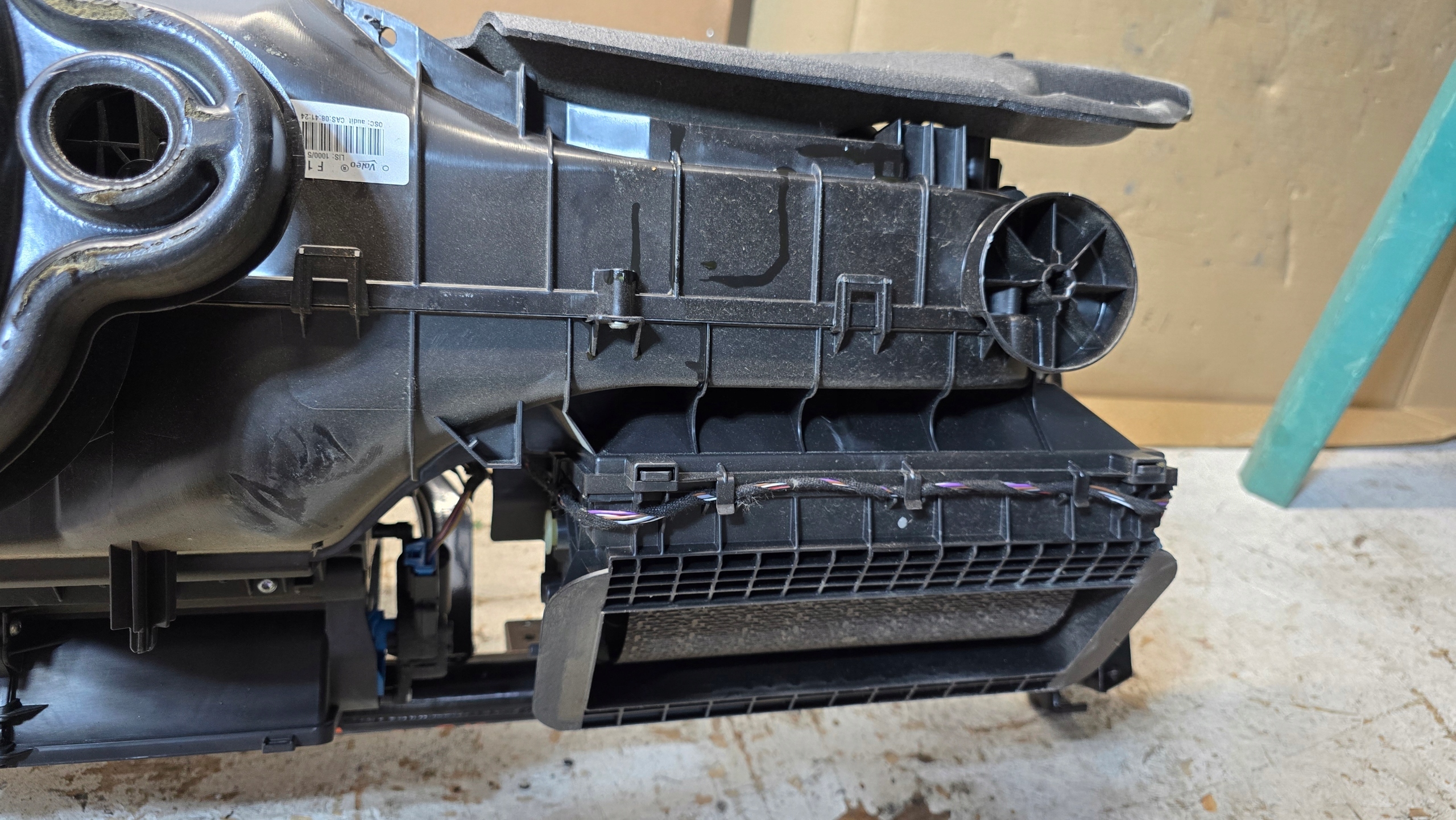 Audi A3 8V GOLF VII радиатор отопителя диффузор клима 2.0 tdi европа