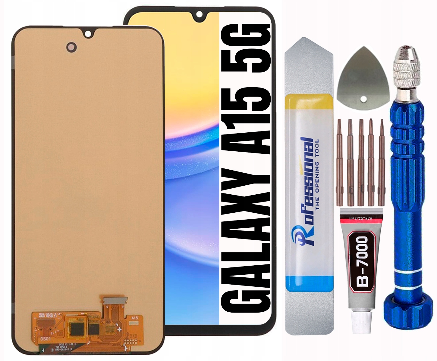 Displej Pro Samsung Galaxy A15 5G A156 Plná Velikost Oled LCD Obrazovka