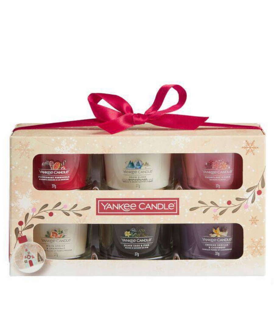 Yankee Candle Snow Globe Wonderland Zestaw 6 Świec (1716506E) • Cena