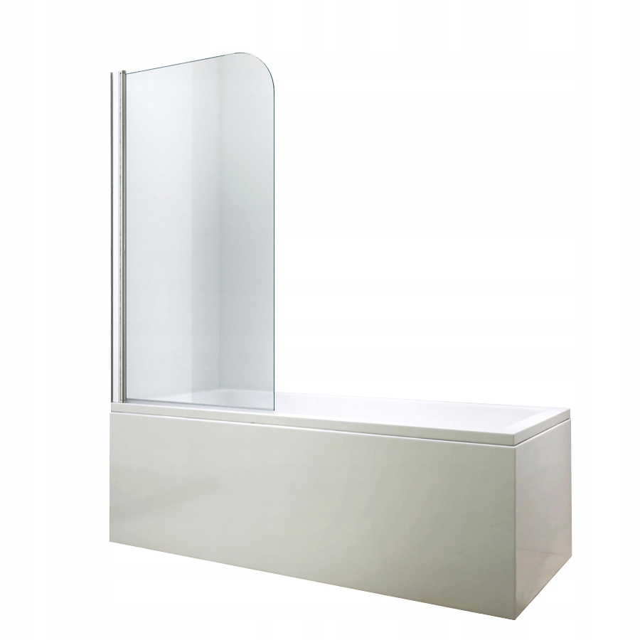 Paraván Sklo Do Vany 1 Křídlové 70 x 140 Cm Sklo 6 mm