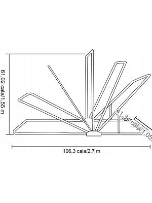 Pokrowiec na motocykl czarny Producent Vevor