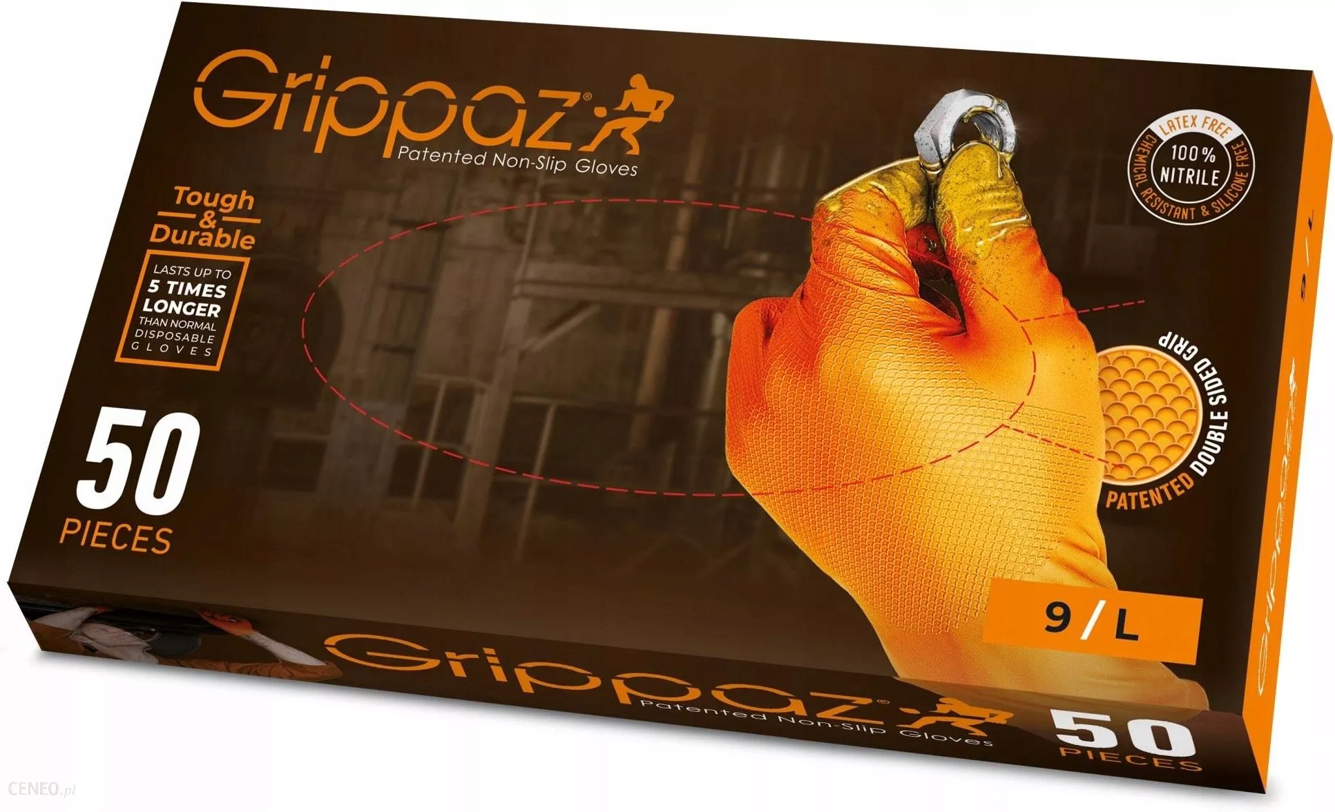 

Rękawice Rękawiczki Warsztatowe Grippaz L 50szt.
