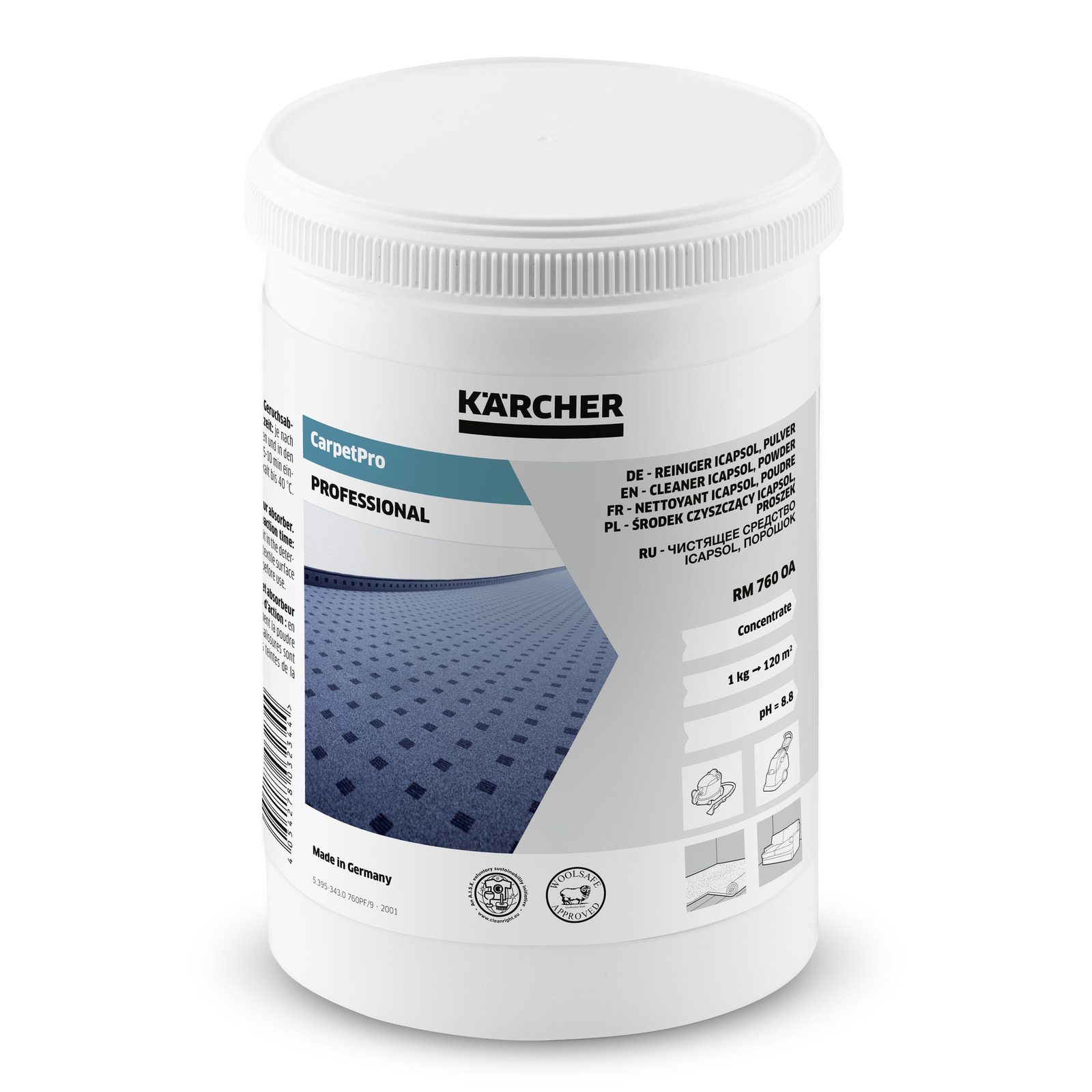 Proszek do prania dywanów 0,8 kg Karcher RM760 CarpetPro 6.295-849.0