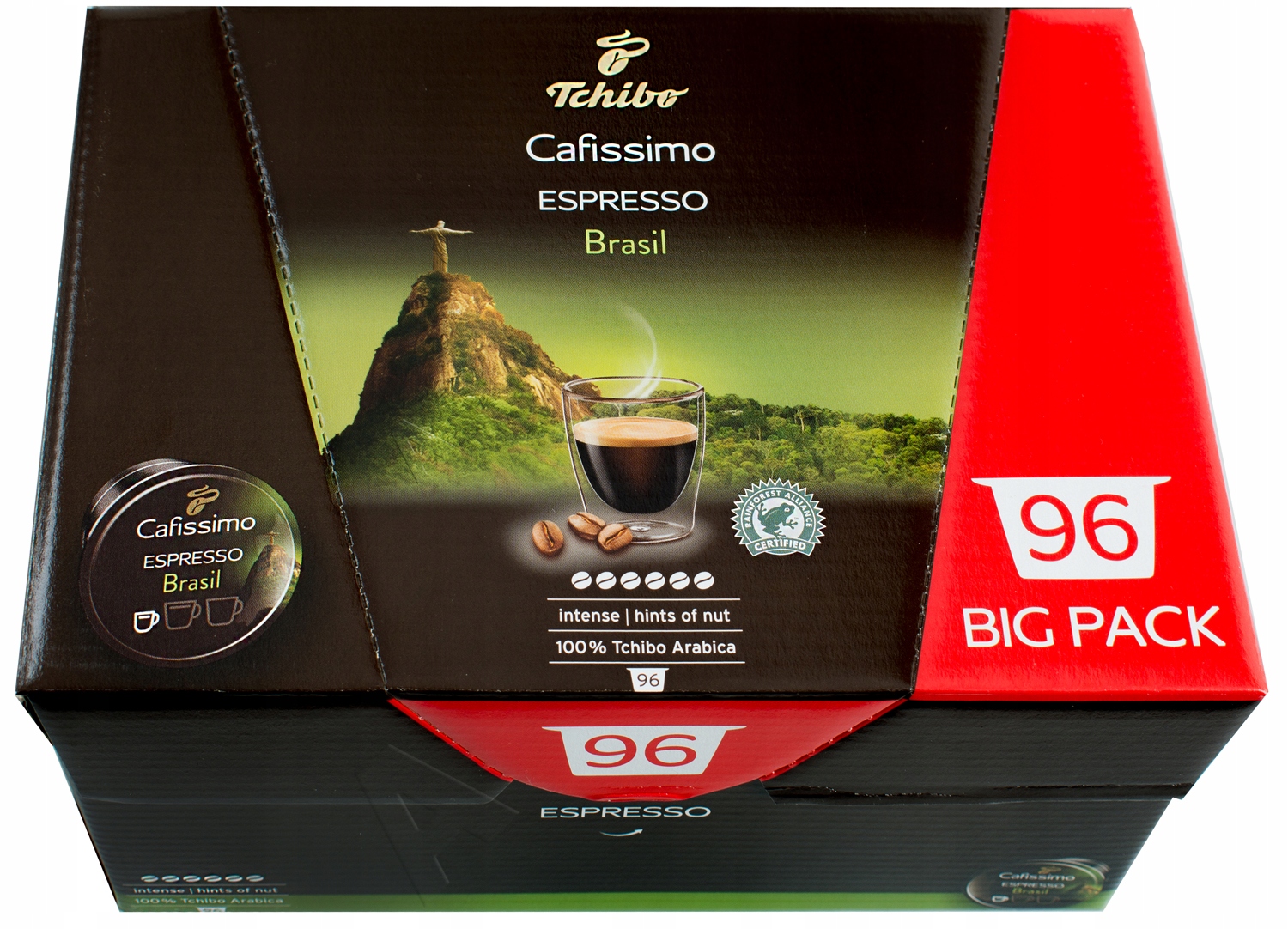 Levně Kapsle pro Cafissimo Tchibo Cafissimo Espresso Barista Brasil 96 ks