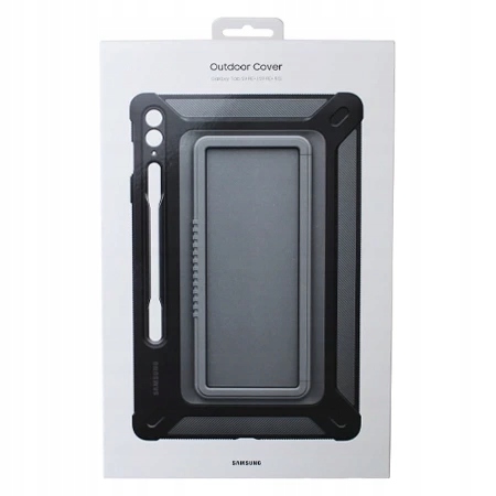 Originální Pouzdro Outdoorového Krytu Samsung Galaxy Tab S9 Fe+ S9 Fe+ 5G Černé