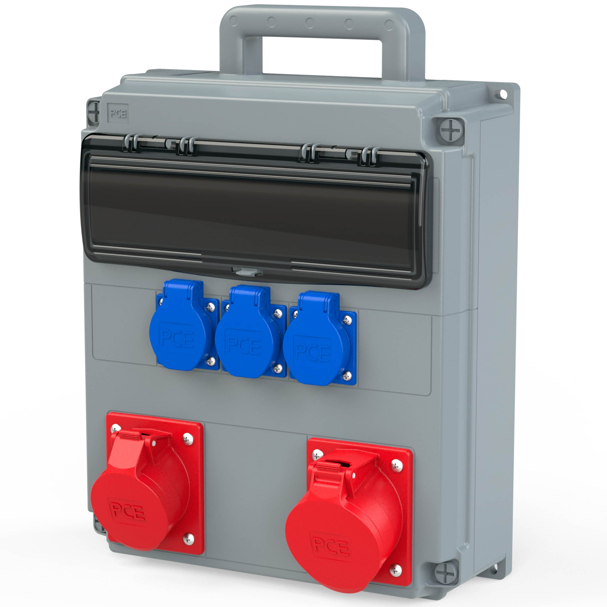 Stavební rozvaděč přenosný box 32A 16A