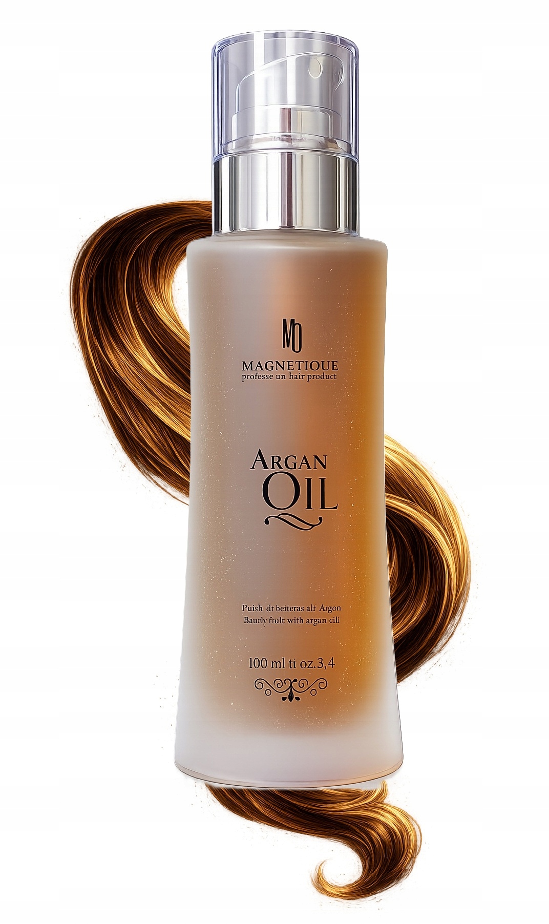 Magnetique Argan oil Olejek do włosów bez spłukiwania nawilżający 100ml