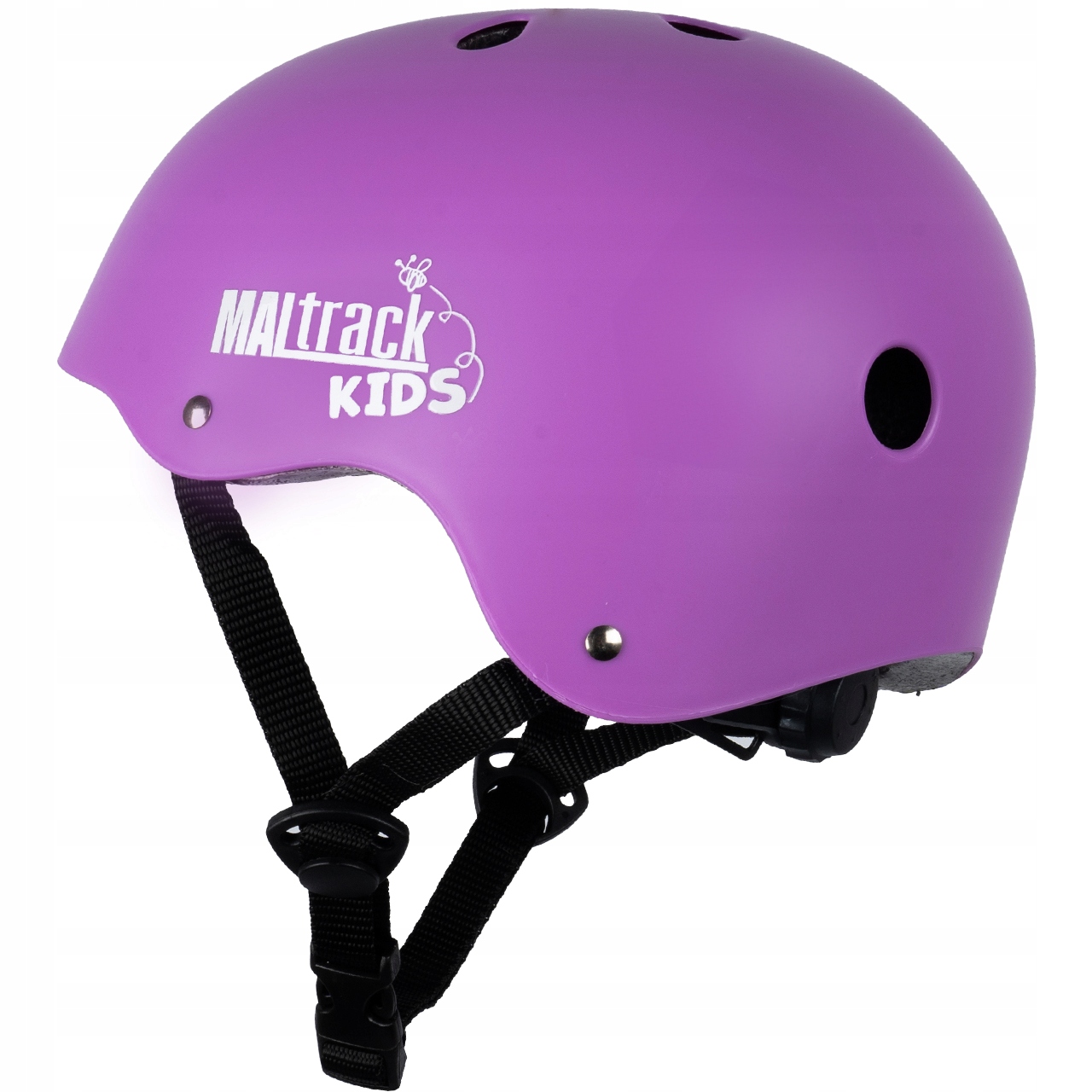 KASK DLA DZIECKA ROWEROWY DZIECIĘCY REGULOWANY 54CM WYGODNY LEKKI WKŁADKA Marka MalTrack