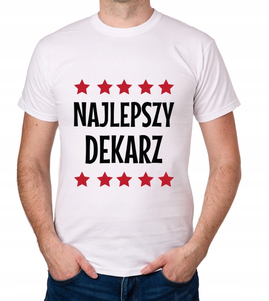 

koszulka Najlepszy Dekarz prezent