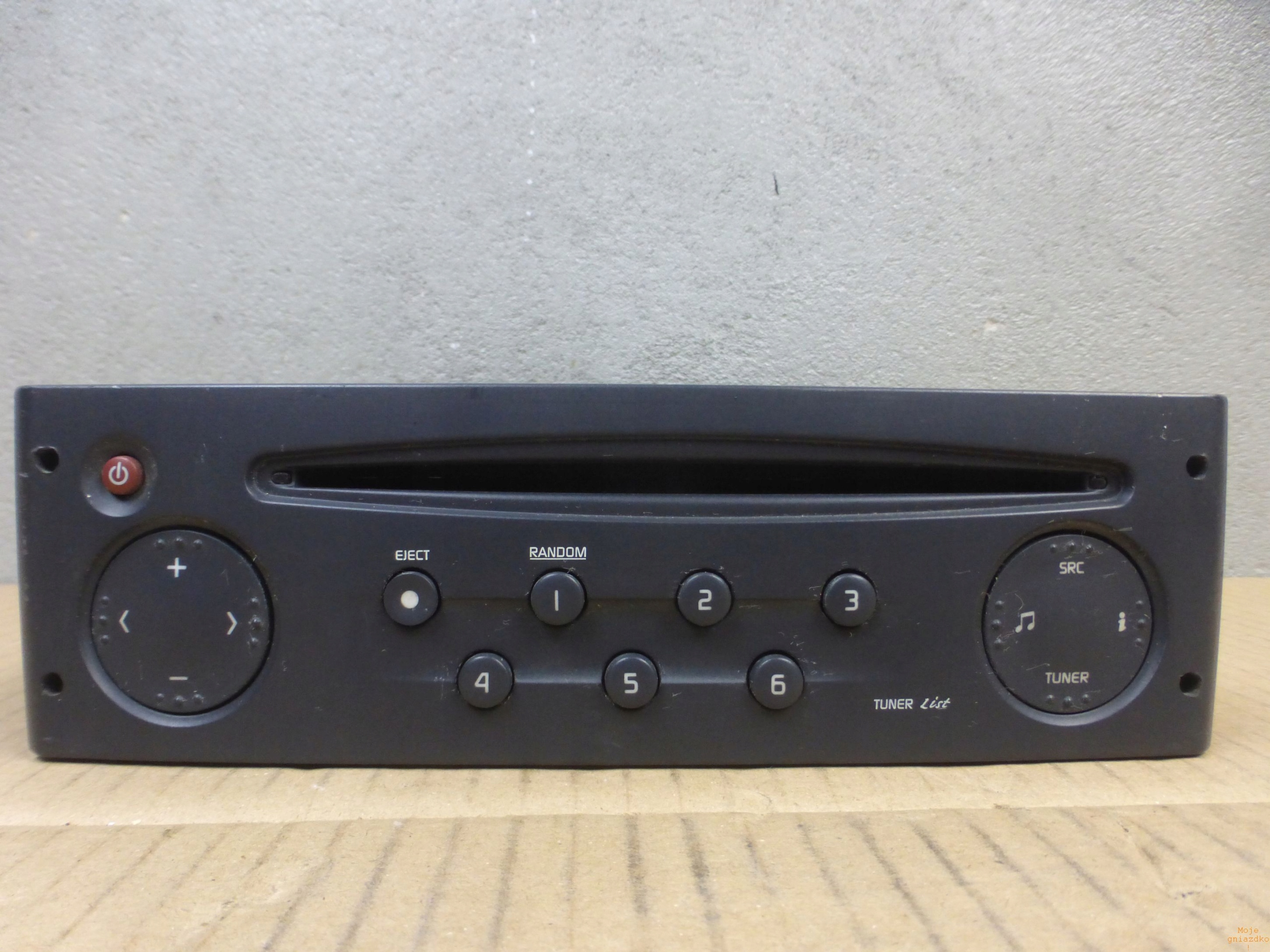 Радіо CD + код RENAULT CLIO II 2 тюнер лист